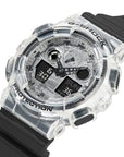 G-SHOCK Semi Transparent Black Strap Analog-Digital Men's Watch