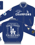 Los Angeles Dodgers 7 Time World Series Champions Reversible Jacket