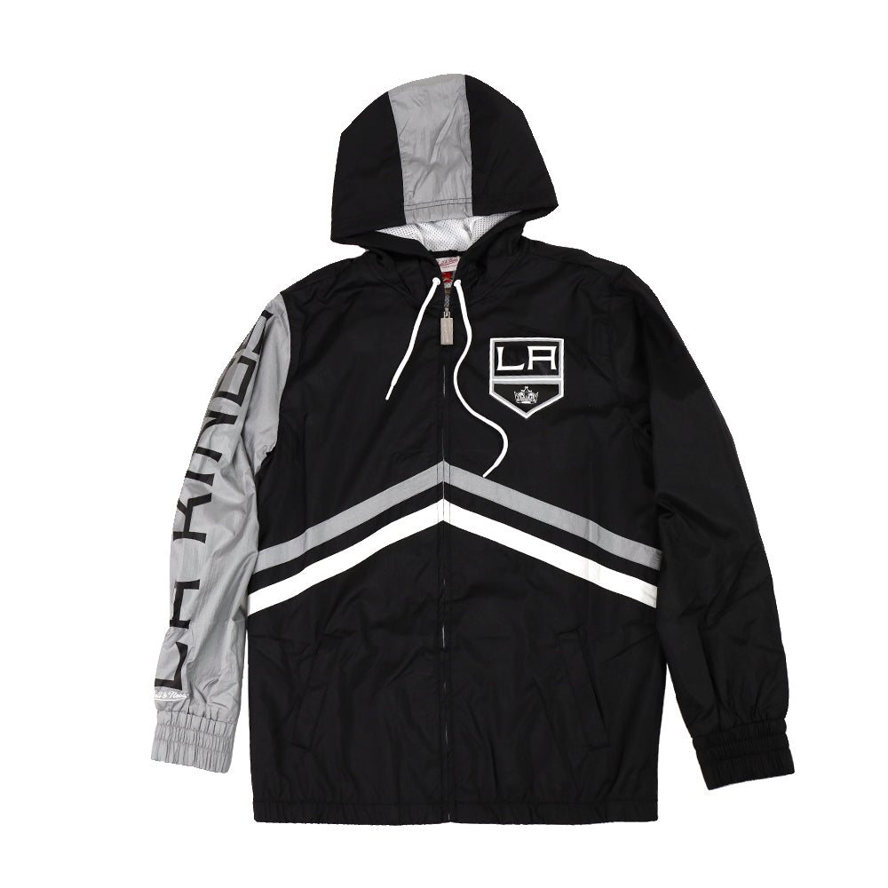 Mitchell & Ness Los Angeles Kings Undeniable Full Zip NHL Windbreaker Hood
