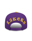 Los Angeles Lakers Black Letter Arch 9Fifty Snapback