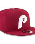 Philadelphia Phillies Cooperstown Collection Maroon MLB Basic 9Fifty Snapback