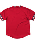 Mitchell & Ness St. Louis Cardinals Red Mesh Short Sleeve Jersey