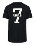 New Era Los Angeles Dodgers Urias Black Number Tee