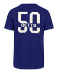 New Era Los Angeles Dodgers Mookie Betts Royal Blue Number Tee