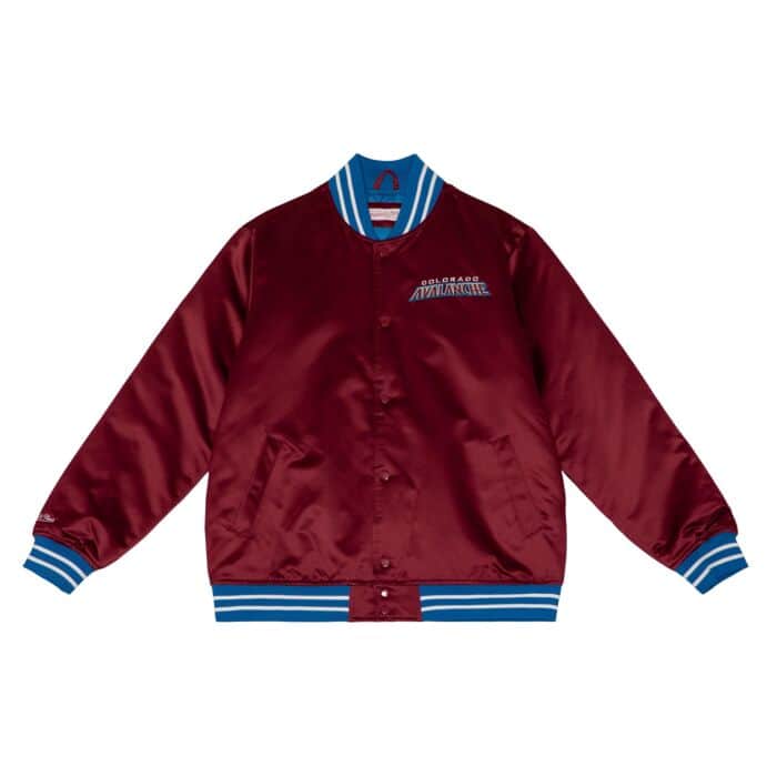 Mitchell & Ness Colorado Avalanche Heavyweight NHL Satin Jacket