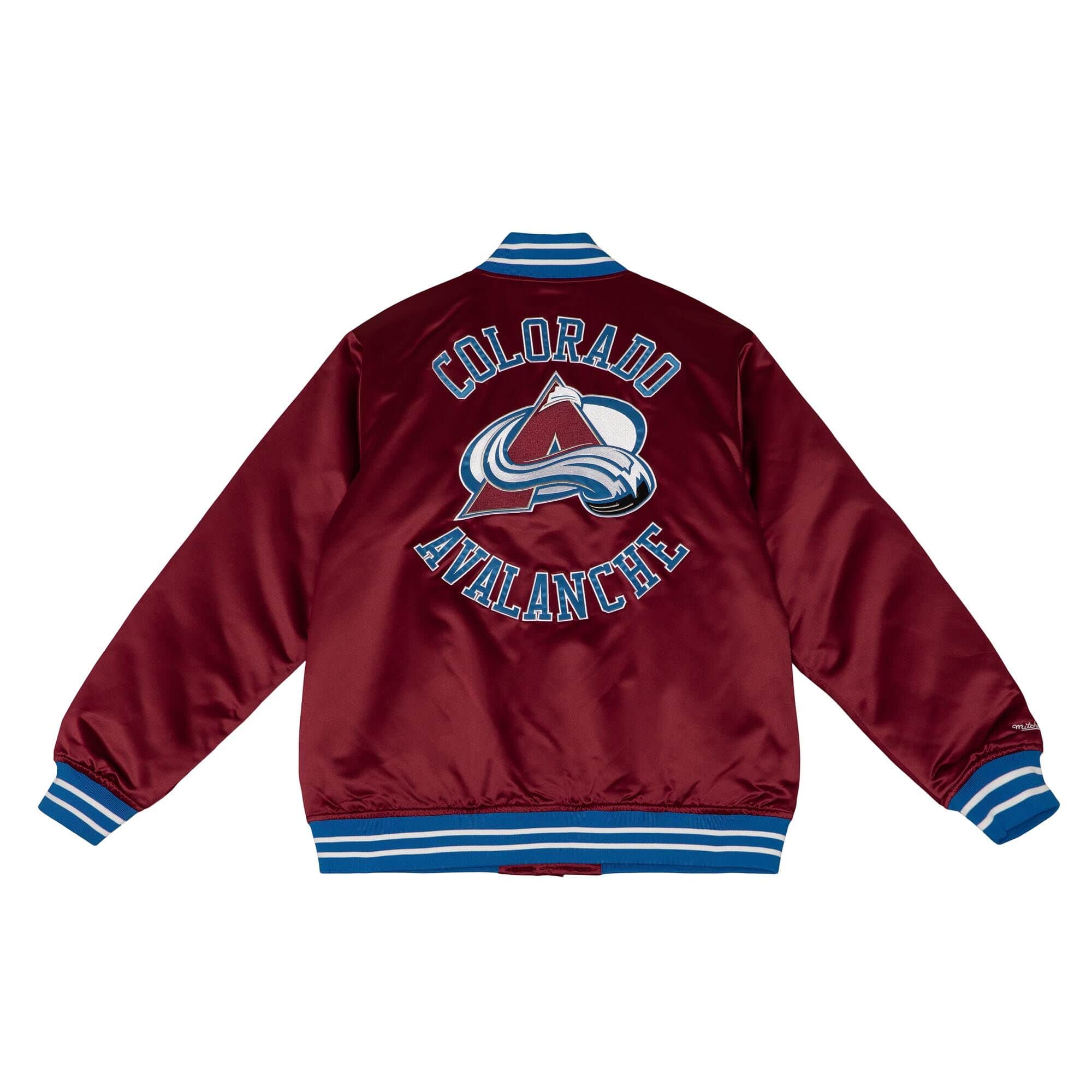 Mitchell & Ness Colorado Avalanche Heavyweight NHL Satin Jacket