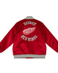 Mitchell & Ness Detroit Red Wings Heavyweight NHL Satin Jacket