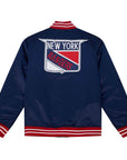 Mitchell & Ness New York Rangers Heavyweight NHL Satin Jacket