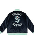 Mitchell & Ness Seattle Kraken Heavyweight NHL Satin Jacket
