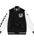 Mitchell & Ness Oakland Raiders Team Origins Varsity Satin Jacket