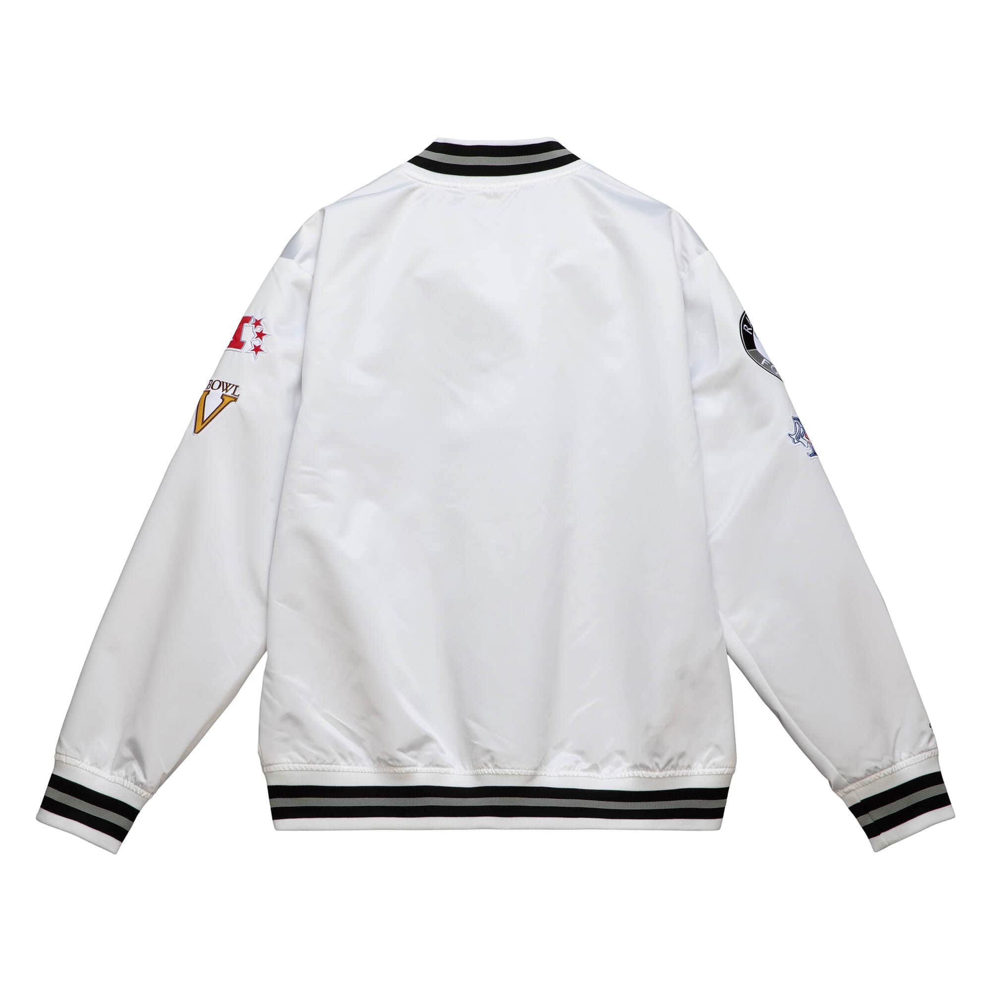 Mitchell & Ness Oakland Raiders City Collection Lightweight Satin Jacket