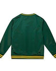 Mitchell & Ness Oakland Athletics Sideline Pullover Satin Jacket