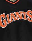 Mitchell & Ness San Francisco Giants Sideline Pullover Satin Jacket