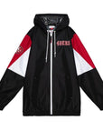 San Francisco 49ers NFL Throw It Back Full Zip Windbreaker Hood