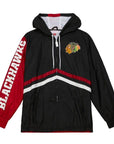 Mitchell & Ness Chicago Blackhawks Undeniable Full Zip NHL Windbreaker Hood