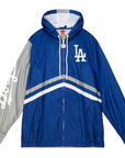 Mitchell & Ness Los Angeles Dodgers Undeniable Full Zip MLB Windbreaker Hood