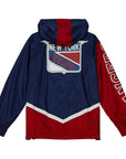 Mitchell & Ness New York Rangers Undeniable Full Zip NHL Windbreaker Hood
