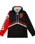 Mitchell & Ness San Francisco Giants Undeniable Full Zip MLB Windbreaker Hood