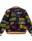 Mitchell & Ness Los Angeles Lakers Slap Sticker Reversible Jacket