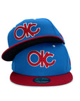 Oklahoma City Dodgers 89ers Milb 59Fifty Fitted Hat