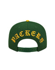 Green Bay Packers Black Letter Arch 9Fifty Snapback