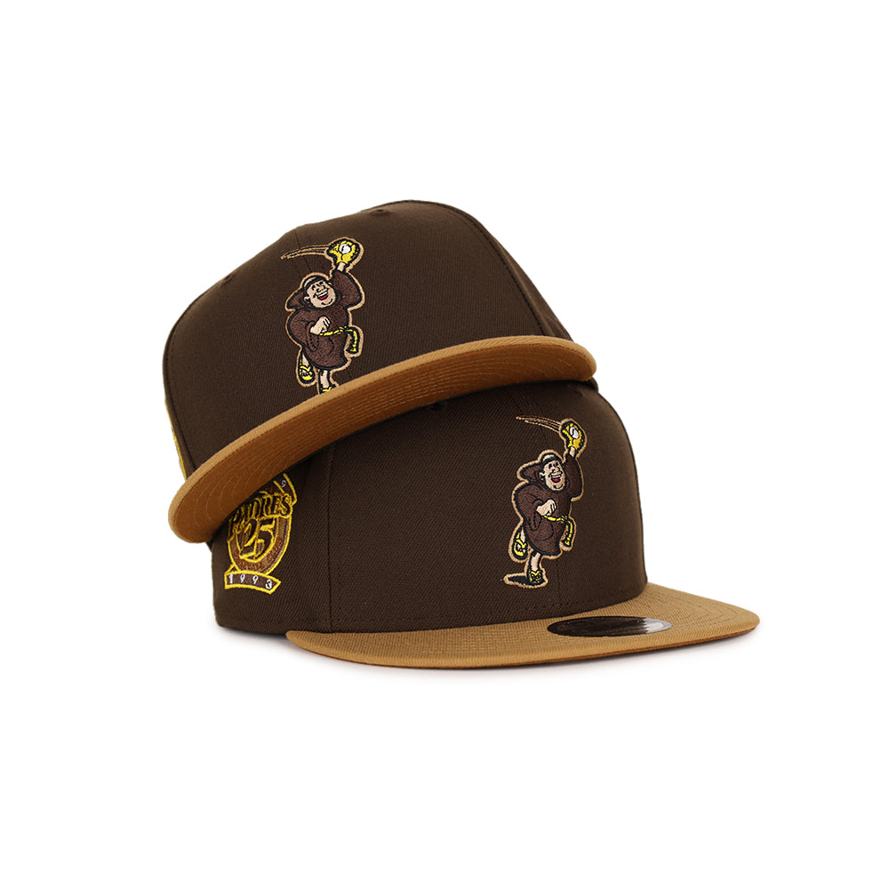 San Diego Padres Walnut Wheat 2 Tone 25th Anniversary SP 9Fifty Snapback