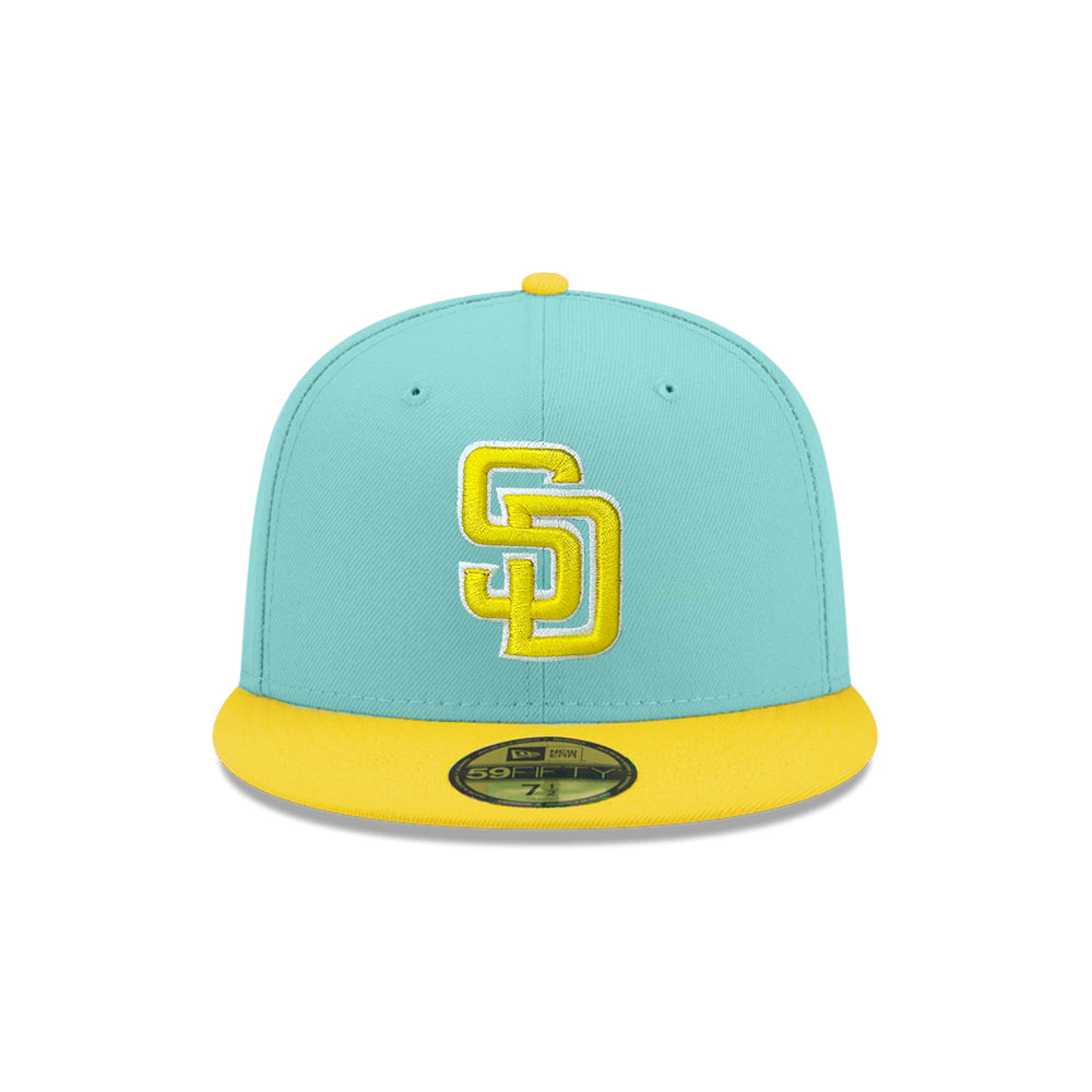 San Diego Padres Mint Lemon 2 Tone 59Fifty Fitted