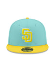 San Diego Padres Mint Lemon 2 Tone 59Fifty Fitted