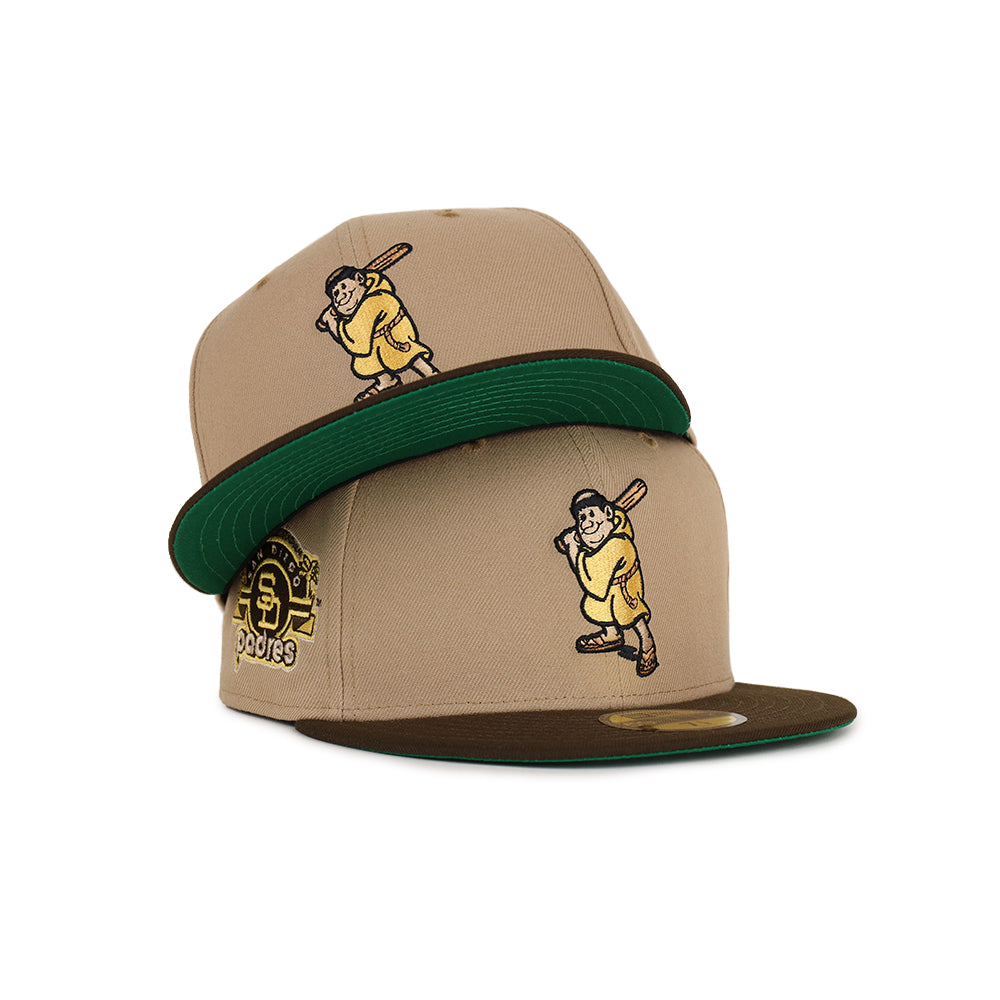 San Diego Padres Camel Walnut 2 Tone Stadium SP 59Fifty Fitted