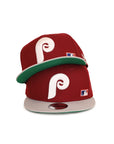 Philadelphia Phillies Cooperstown Black Letter Arch 9Fifty Snapback