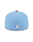 Philadelphia Phillies Sky Blue Red 2 Tone 59Fifty Fitted