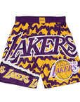 Mitchell & Ness Los Angeles Lakers Jumbotron 2.0 Sublimated Shorts
