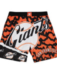Mitchell & Ness San Francisco Giants Jumbotron 2.0 Sublimated Shorts