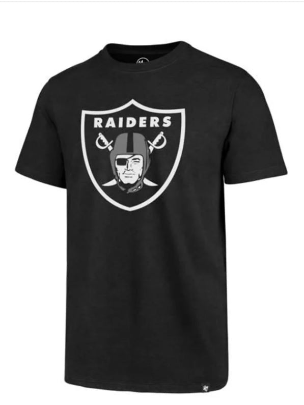 Las Vegas Raiders Jet Black Imprint Club Mens Tee