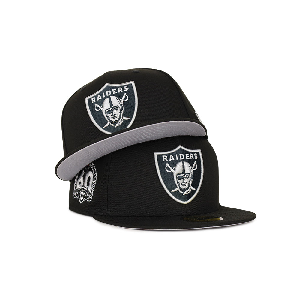 Las Vegas Raiders 60th Anniversary SP 59Fifty Fitted – CROWN MINDED