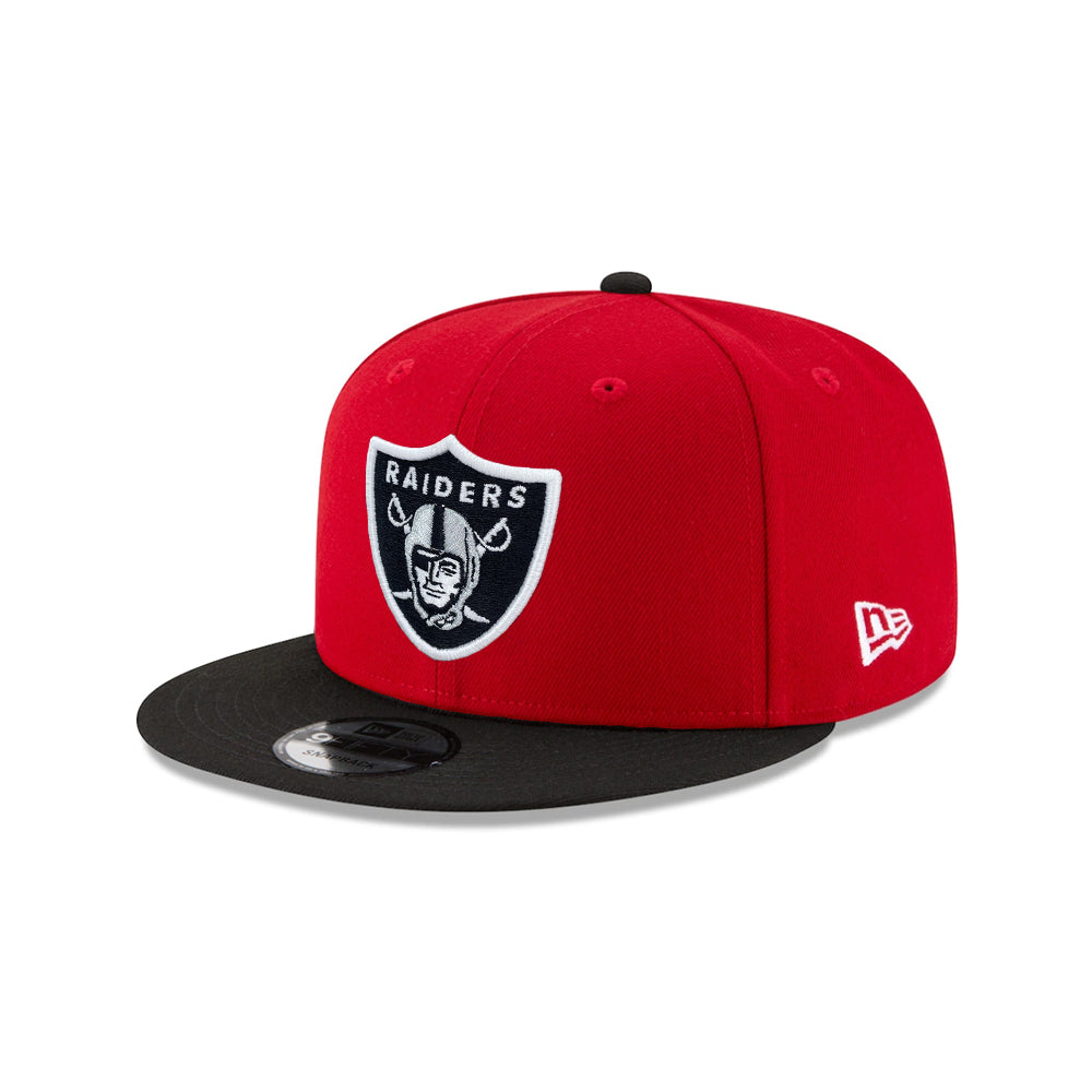 Las Vegas Raiders Scarlet Red Black Tone 9Fifty Snapback – CROWN