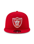 Las Vegas Raiders Red White NFL 9Fifty Snapback