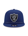 Las Vegas Raiders Royal Blue on White OTC 9Fifty Snapback