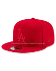 Los Angeles Dodgers Scarlet Red Tonal 9Fifty Snapback