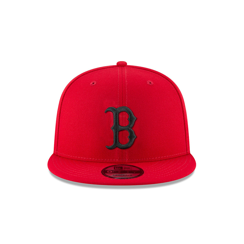 Boston Red Sox Scarlet Red On Black 9Fifty Snapback – CROWN MINDED