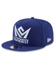 CrownMinded Royal Blue on White 9Fifty Snapback w/ Pin