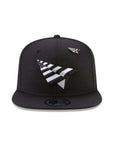Paper Planes Black Old School Snapback
