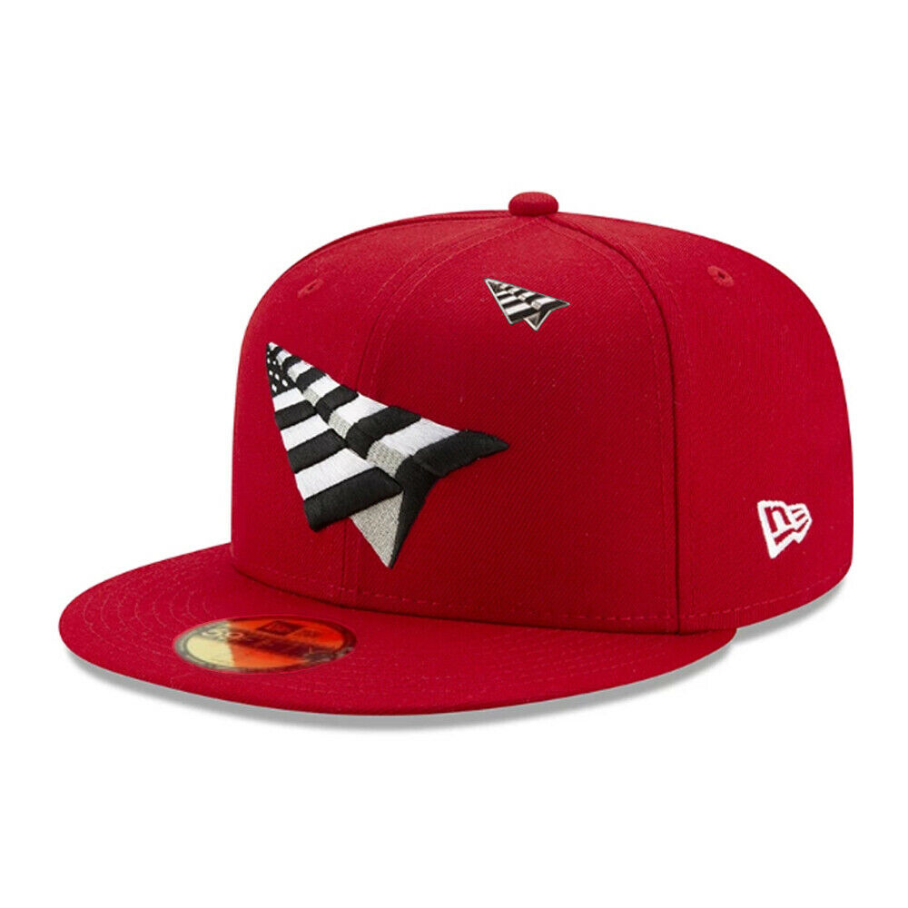 Paper Planes Crimson Crown Red 59Fifty Fitted – CROWN MINDED