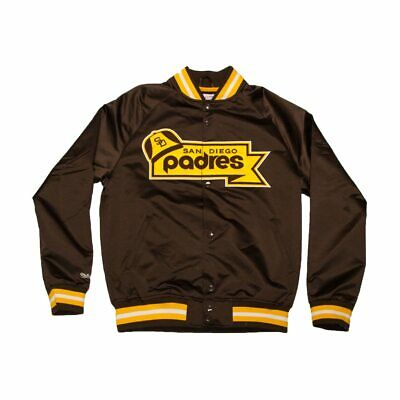 Mitchell & Ness San Diego Padres Lightweight Satin Jacket