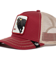 Animal Farm The Bull Red Snapback Trucker