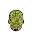 CrownMinded San Francisco Giants Green Rose Gold Skull Cap Pin