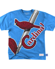 Big Face St. Louis Cardinals Short Sleeve Tee
