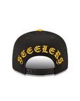 Pittsburgh Steelers Black Letter Arch 9Fifty Snapback