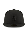 Detroit Tigers Black on Black 2022 59Fifty Fitted