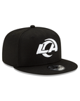 Los Angeles Rams Black On White NFL 9Fifty Snapback